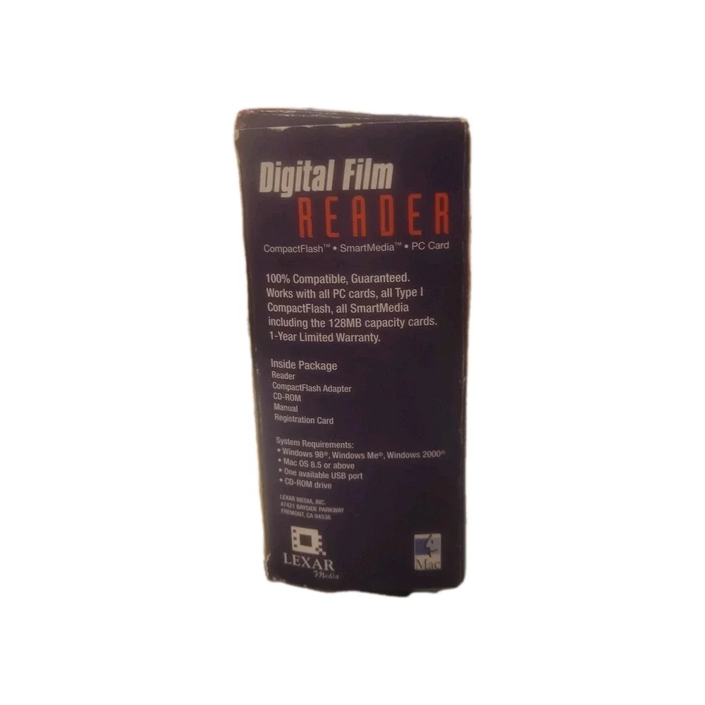 Lexar Media Smart Media Digital Film Reader New‎ Sealed